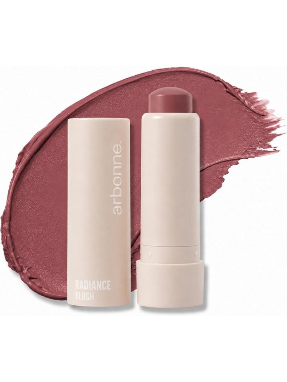 Blendable Cheek Tint Blush in Flushed Shade - Lightweight, Long-Lasting Formula